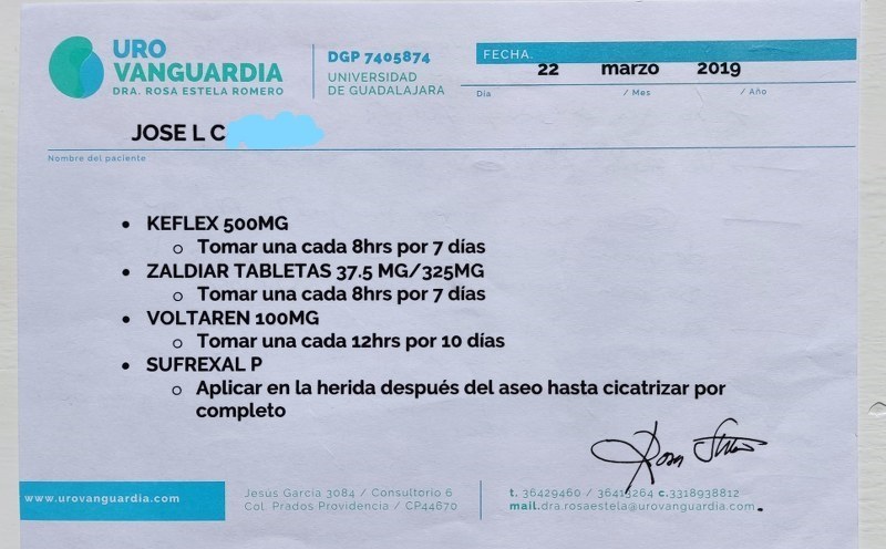 dr jose andres olivo garate